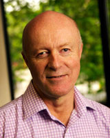 A photo of Chris Mairs, CBE, mentor and board member.