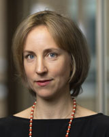 A photo of Ruth Foxe-Blader, partner at Anthemis and board member.